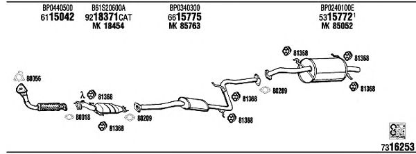Exhaust System MA40049