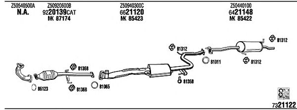Exhaust System MA41219