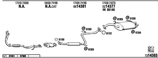 Exhaust System TO60916