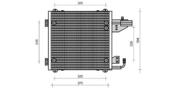Condensator, airconditioning QCN27