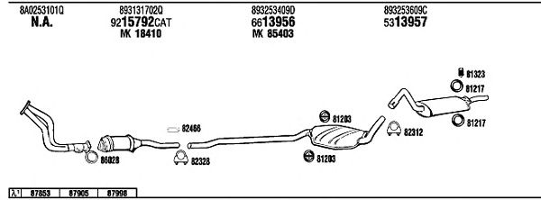 Exhaust System AD90010B
