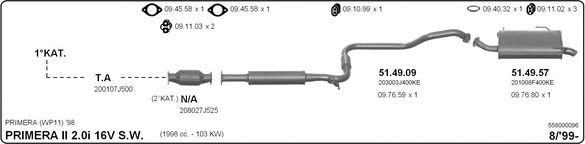 Exhaust System 558000096