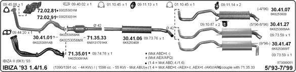 Exhaust System 573000051