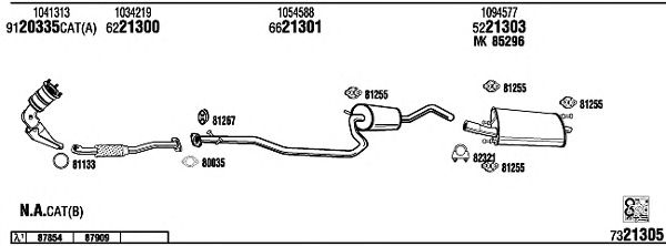 Exhaust System FO20283B