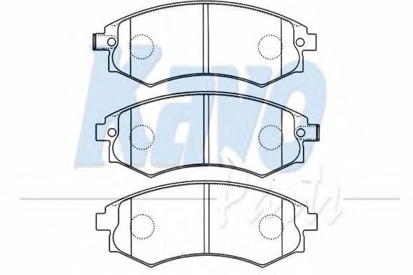 Brake Pad Set, disc brake BP-3025