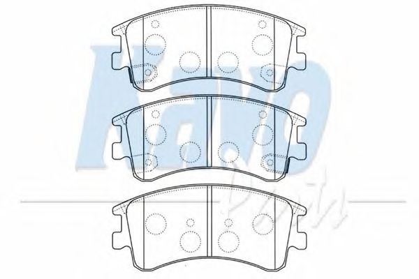 Brake Pad Set, disc brake BP-4551