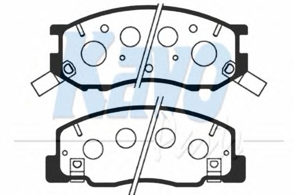 Brake Pad Set, disc brake BP-9041