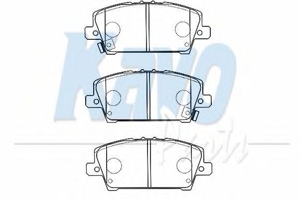 Brake Pad Set, disc brake BP-2050