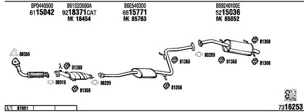 Exhaust System MA40028B