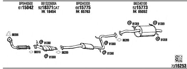 Exhaust System MA40051