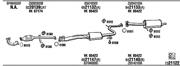 Exhaust System MA41212