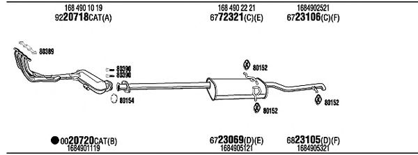 Exhaust System MBT08387