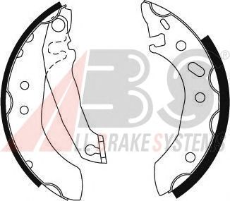 Brake Shoe Set 8918