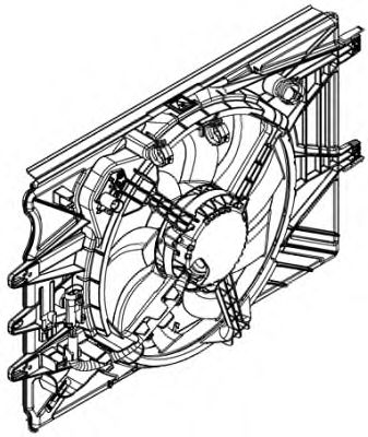 Fan, motor sogutmasi EV8A9410