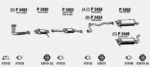 Exhaust System MA032