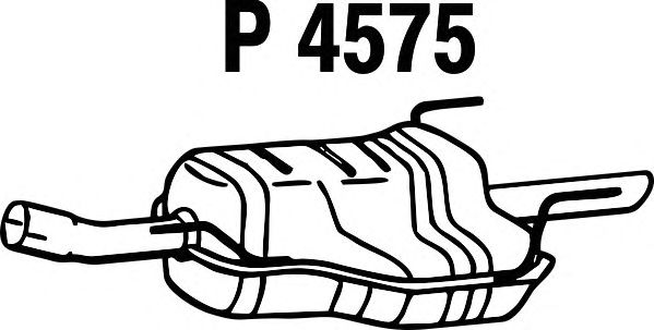 Einddemper P4575