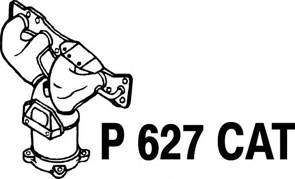Catalytic Converter P627CAT