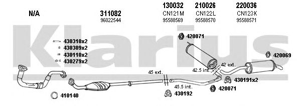 Exhaust System 180133E