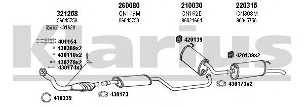 Exhaust System 180184E