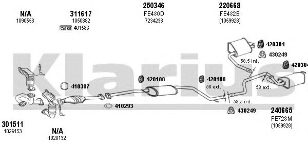 Exhaust System 361407E