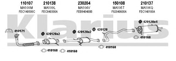 Exhaust System 570047E