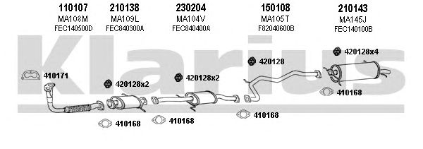 Exhaust System 570068E
