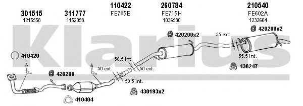 Exhaust System 361572E