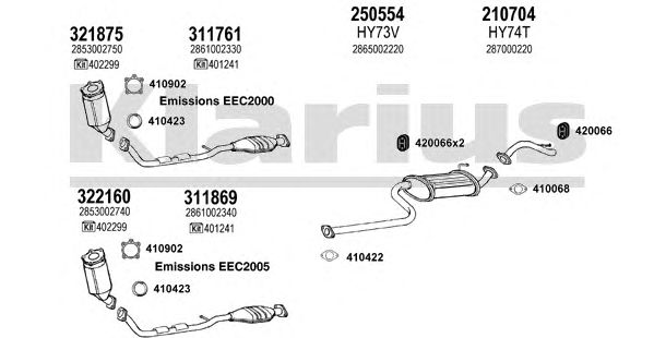 Exhaust System 450049E
