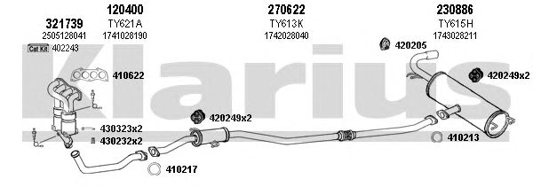 Exhaust System 900415E