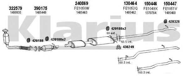Exhaust System 362065E