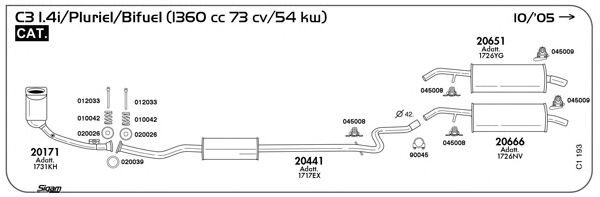 Exhaust System CI193