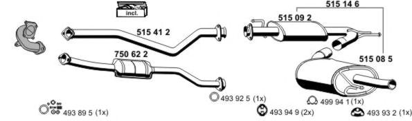 Exhaust System 080073
