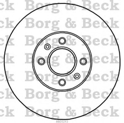 Brake Disc BBD5243