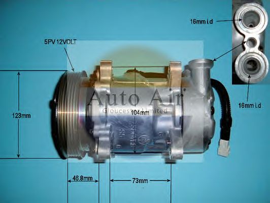 Compressor, airconditioning 14-1431R