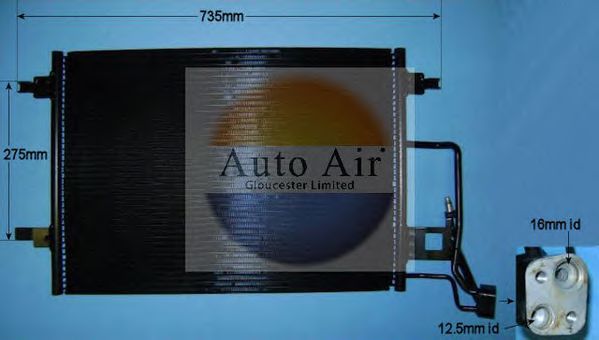 Condenser, air conditioning 16-9900