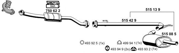 Exhaust System 080071