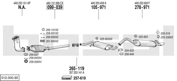 Exhaust System 012.000.90