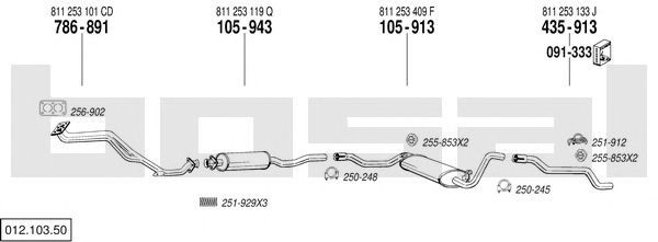 Exhaust System 012.103.50