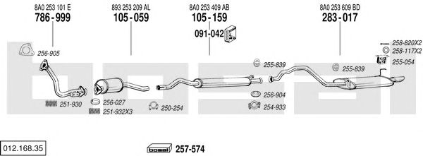 Exhaust System 012.168.35