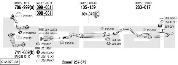Exhaust System 012.970.28