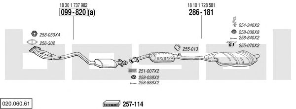 Exhaust System 020.060.61