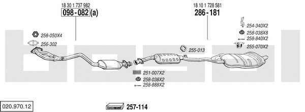 Exhaust System 020.970.12