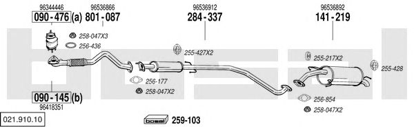Exhaust System 021.910.10