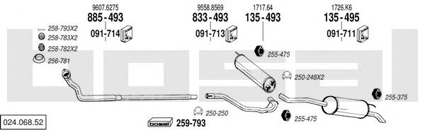 Exhaust System 024.068.52