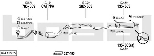 Exhaust System 024.153.55