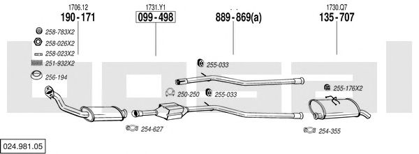 Exhaust System 024.981.05