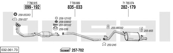 Exhaust System 032.061.73