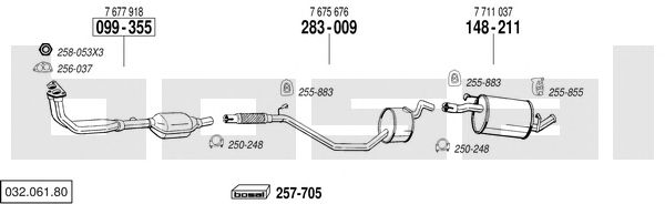 Exhaust System 032.061.80