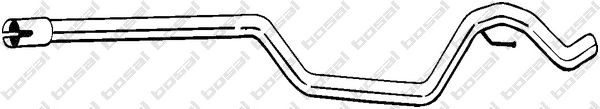Exhaust Pipe 855-001