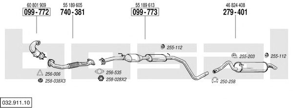 Exhaust System 032.911.10